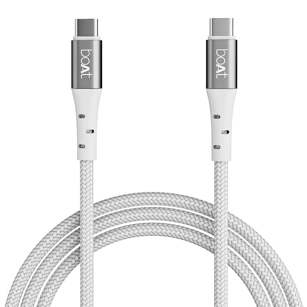 boAt C300 Fast Charging Cable | Charging Cable with 480 Mbps Data Transfer, 1.5m Cable Length, 10,000+ Bend Lifespan — photo 2