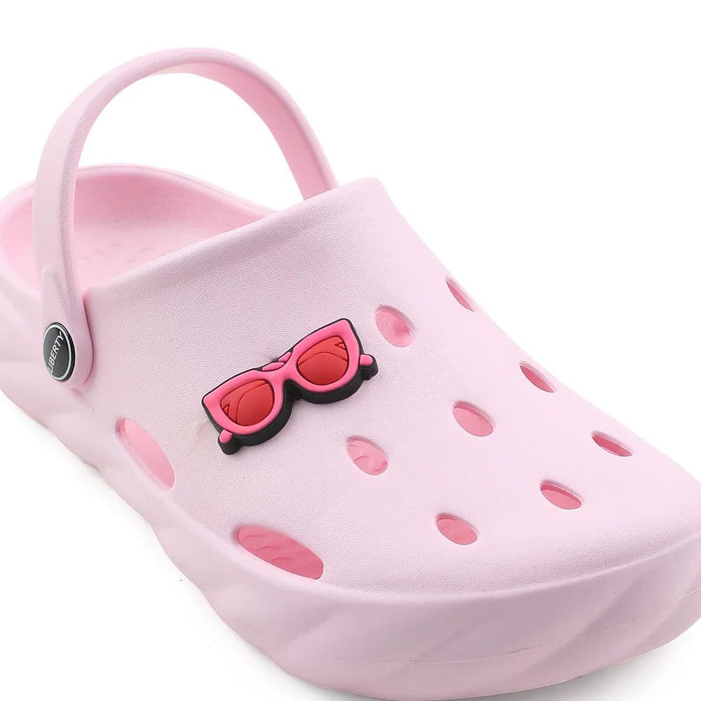 A-HA Pink Casual Clogs For Kids BEACHWALKK By Liberty — photo 5