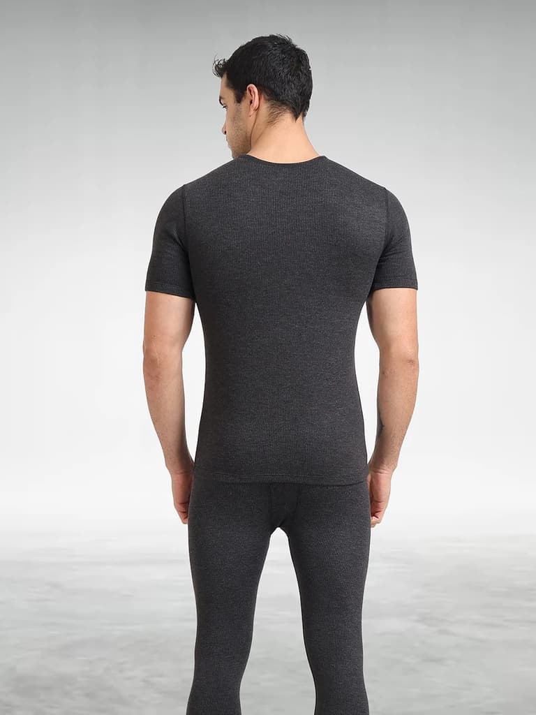 BlazeTech Thermal Vest Half Sleeves | Dark Grey — photo 3