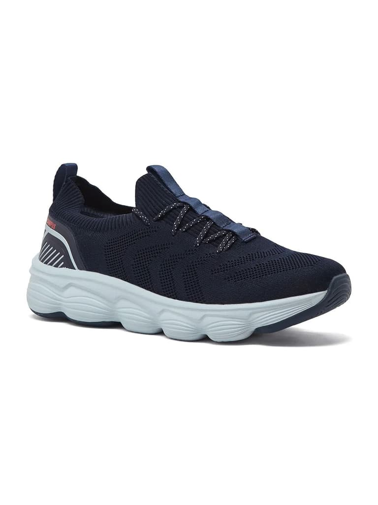 FALKO Navy Men's Walking Shoes — Navy / 6