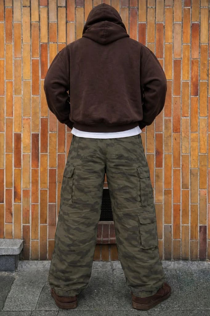 Military Fade Drift Cargo Pants — photo 5