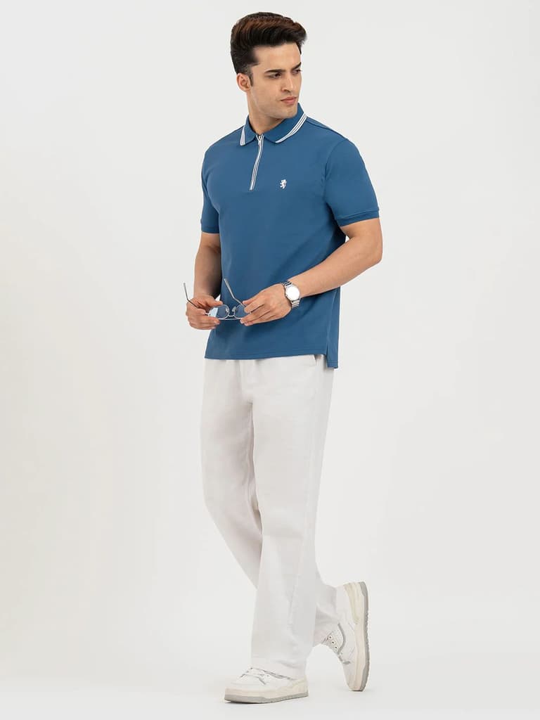 Polo T Shirts for Men in Dark Blue | Classic Polo T Shirts — photo 5