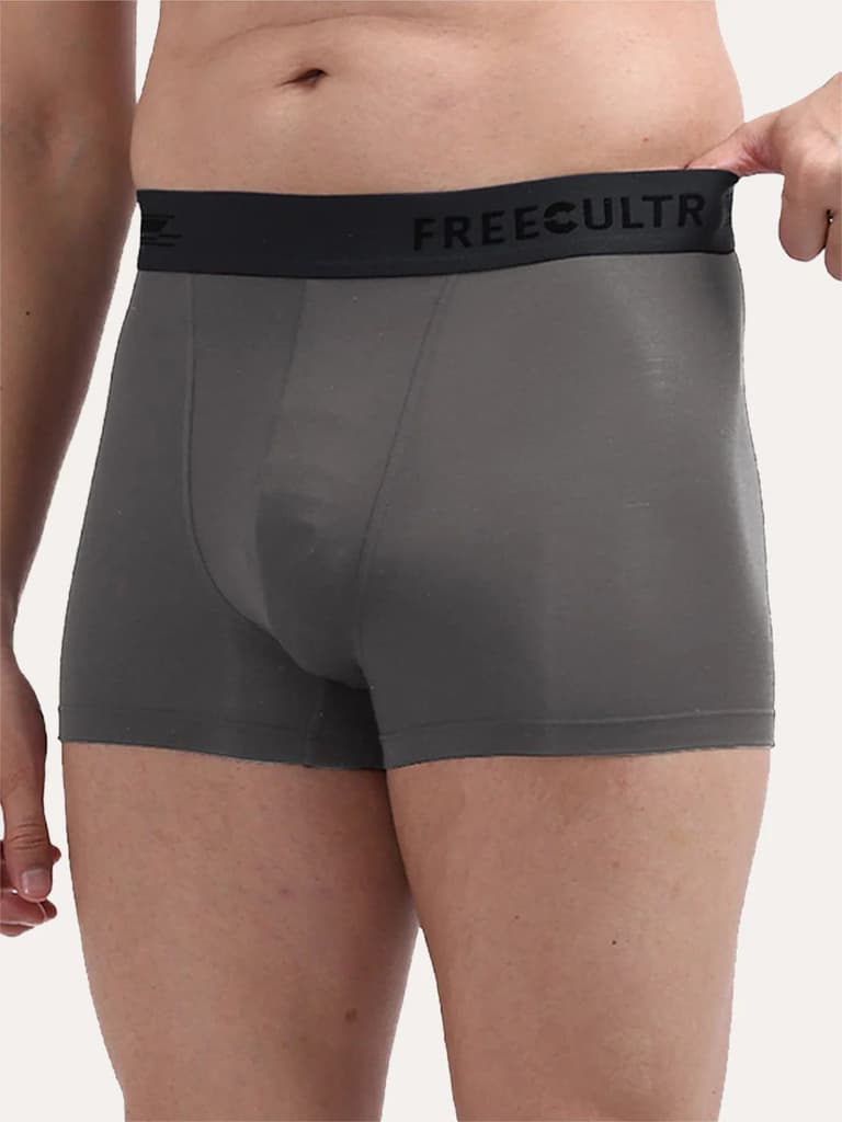 Men's Anti-Bacterial Micro Modal Plain Trunk (Pack of 4) — photo 10
