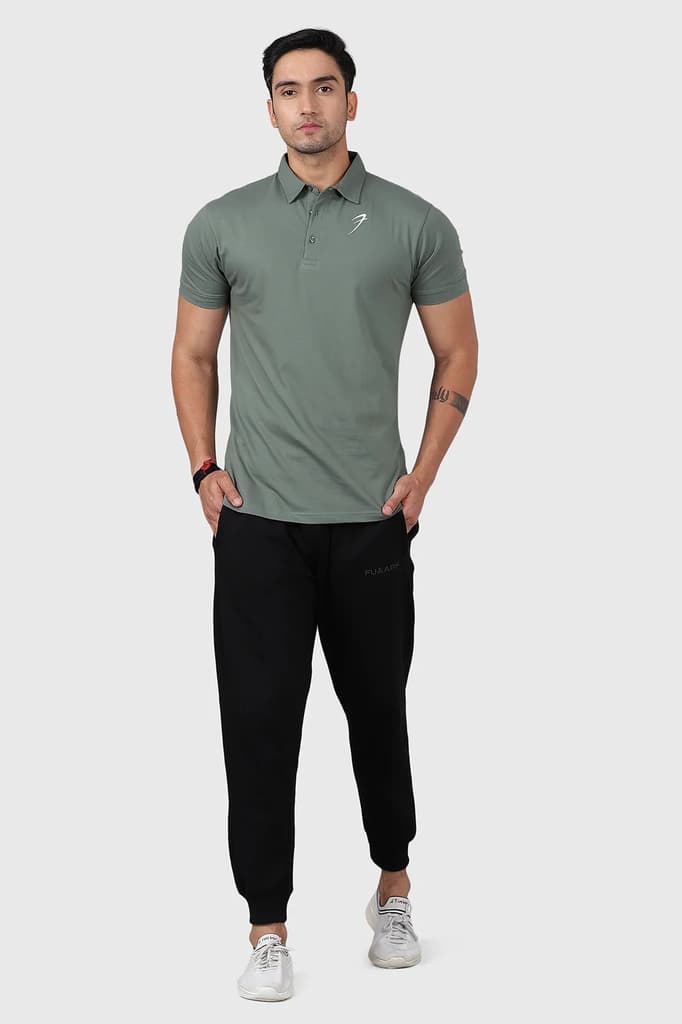 Polo T-shirt Sage Green — photo 2