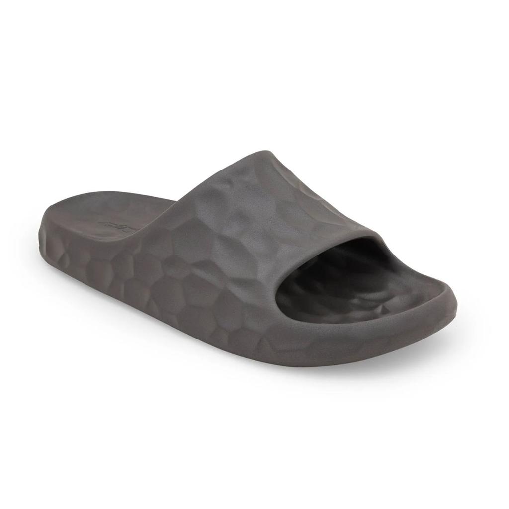 Men's Dark Grey Pool Sliders | Casual Comfort