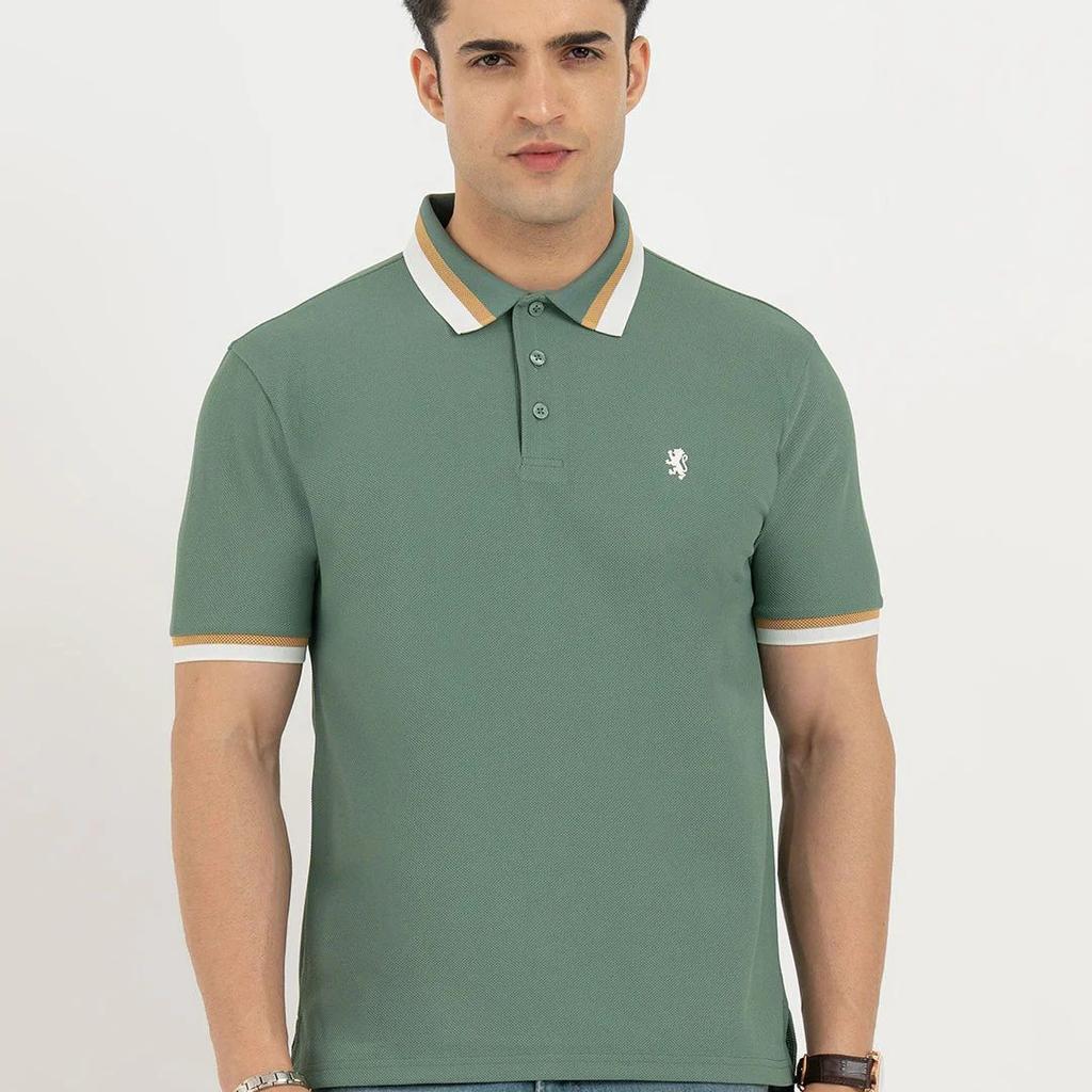 Polo T Shirts for Men in Green | Classic Polo T Shirts