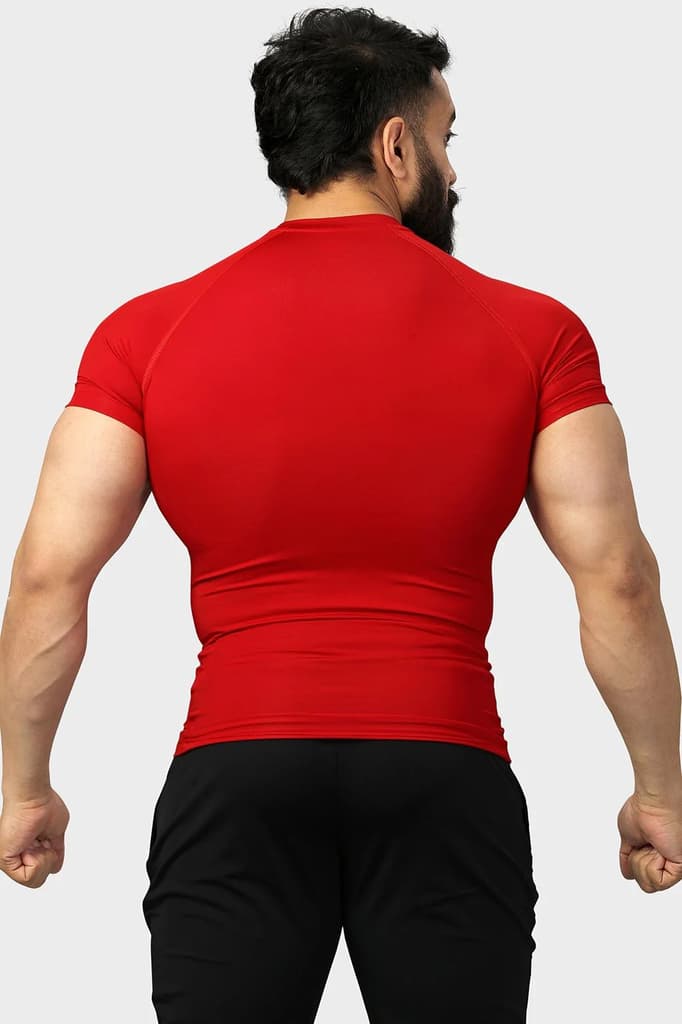 Compression T-shirt Red — photo 6