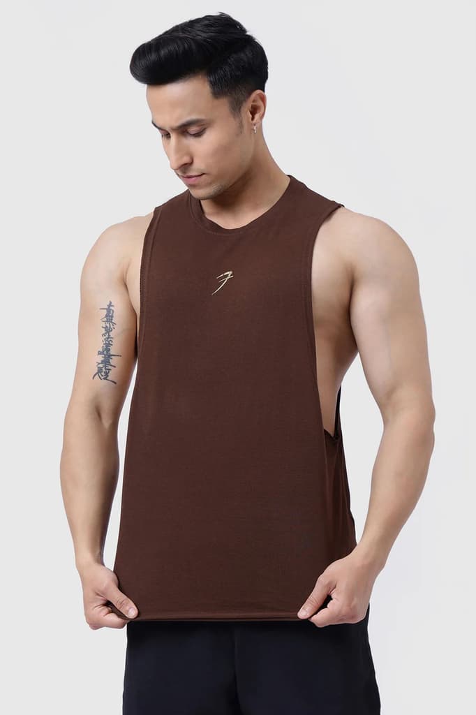 Drift Deep Arm Tank Coffee — S