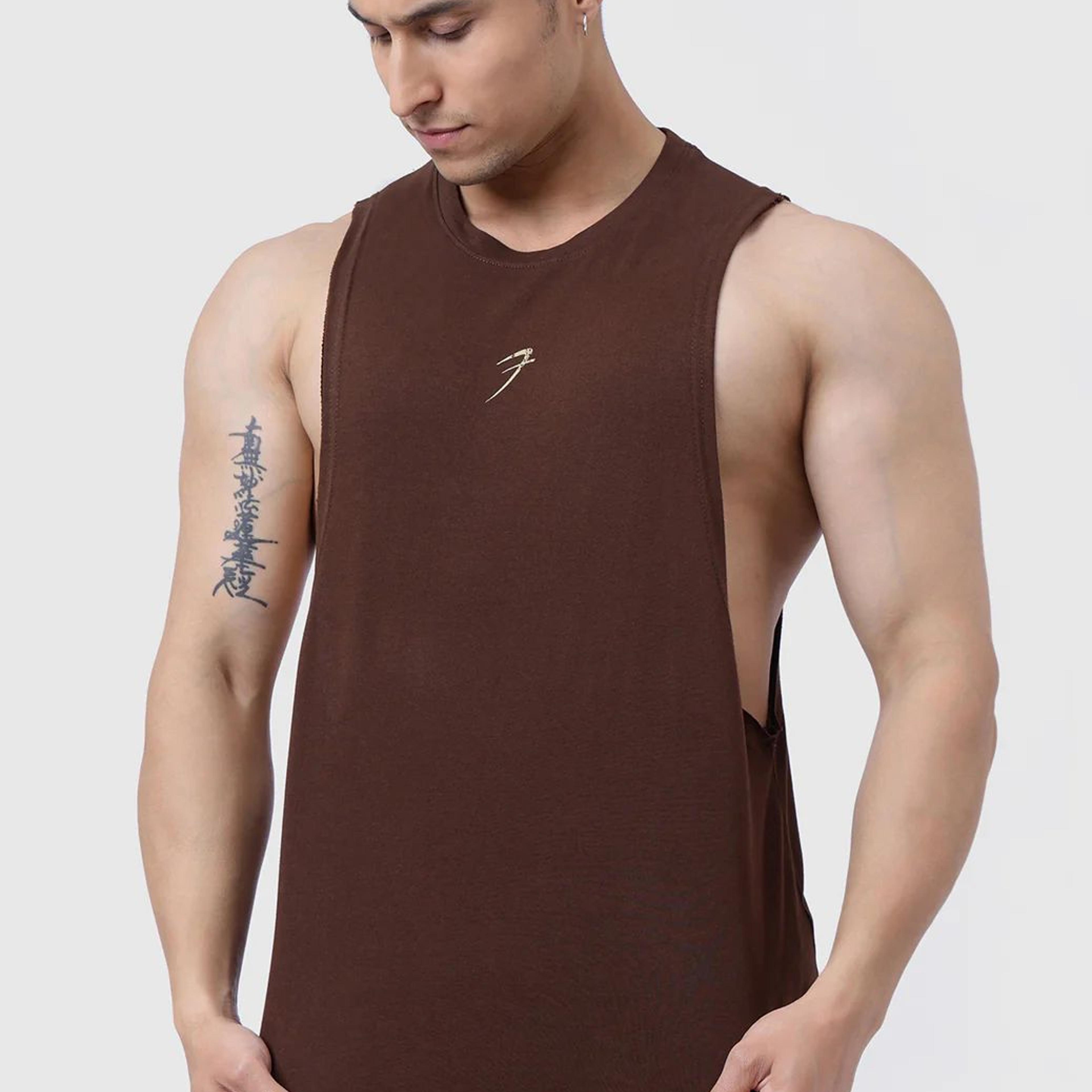Drift Deep Arm Tank Coffee