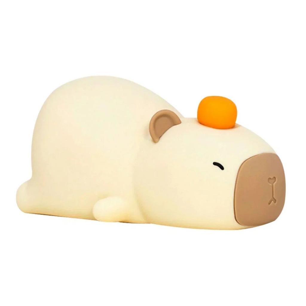 Cute Capybara Silicone Lamp | Touch Sensor Lamp, Rechargeable Night Light — photo 8