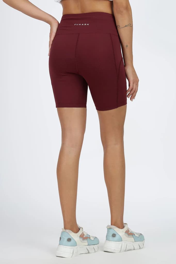 Timeless Nylon Shorts Maroon — photo 6