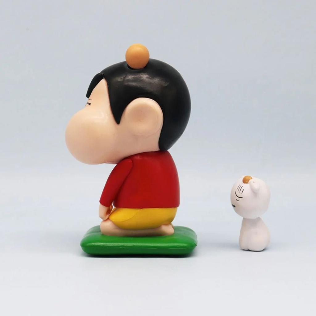 Shinchan Shiro - Angry and Hurt Figurine Set — photo 4