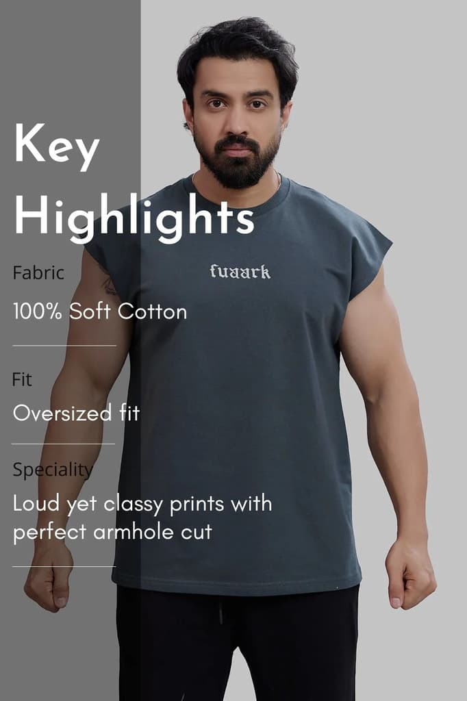 Blackout Capsleeves Tank Dark Grey — photo 8