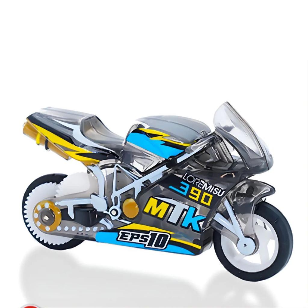 Mini Sparking Stunt Bike Toy – Pull Back, Pop Wheelies & Ignite the Fun! — photo 7