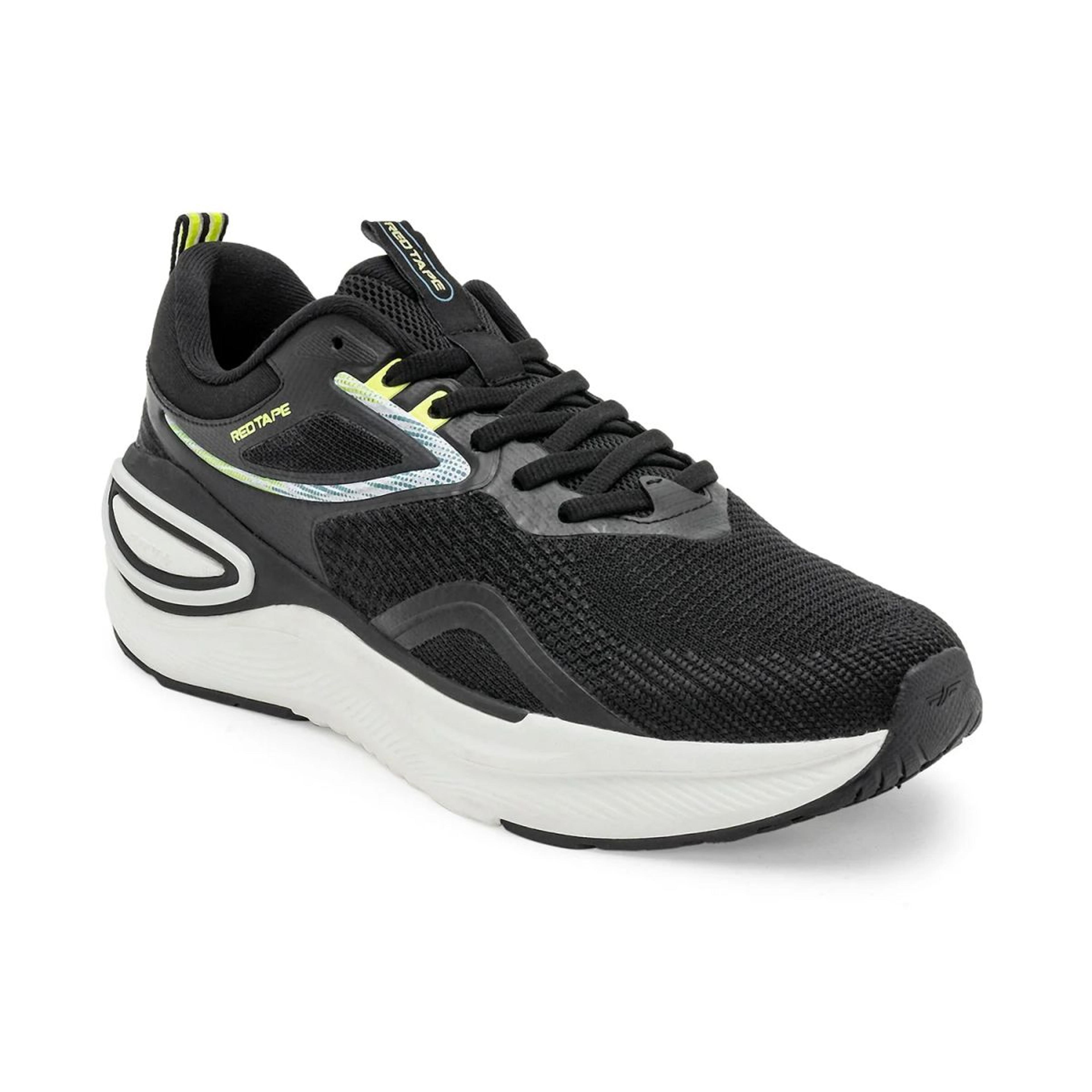 Sports Shoes for Men in Black | Athleisure Shoes
