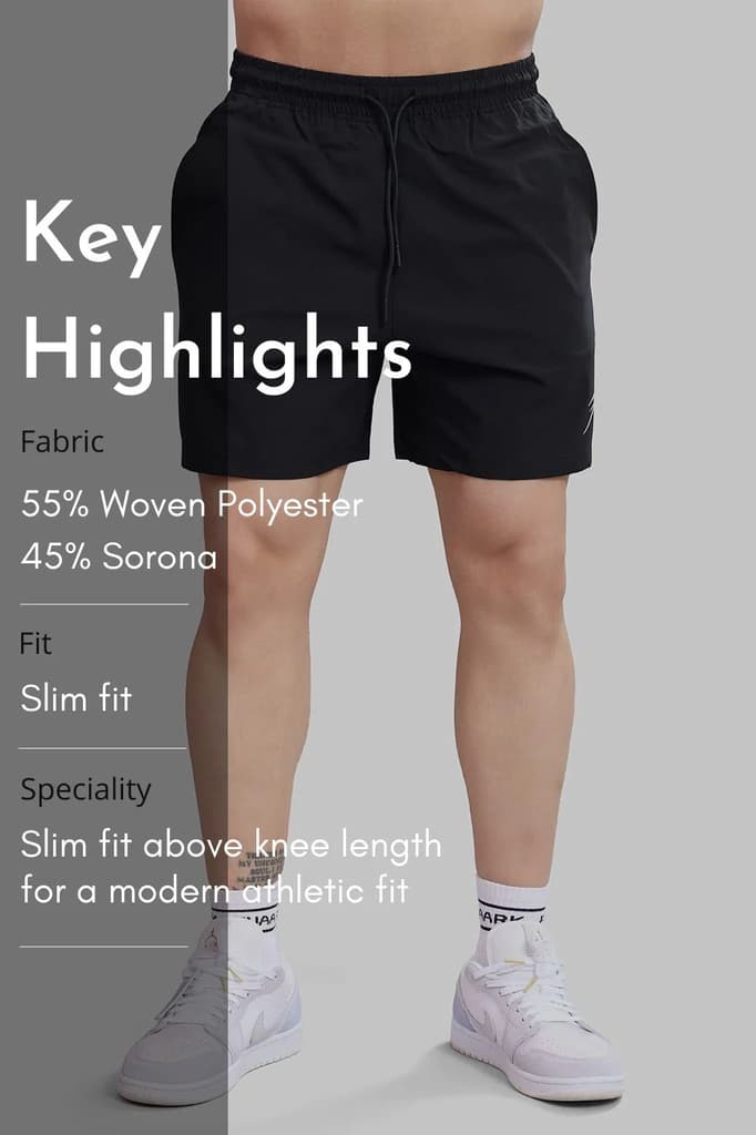 Thread Shorts Black — photo 8