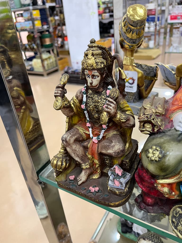 Hindu God Statue | Sculpture | Bronze | Gold