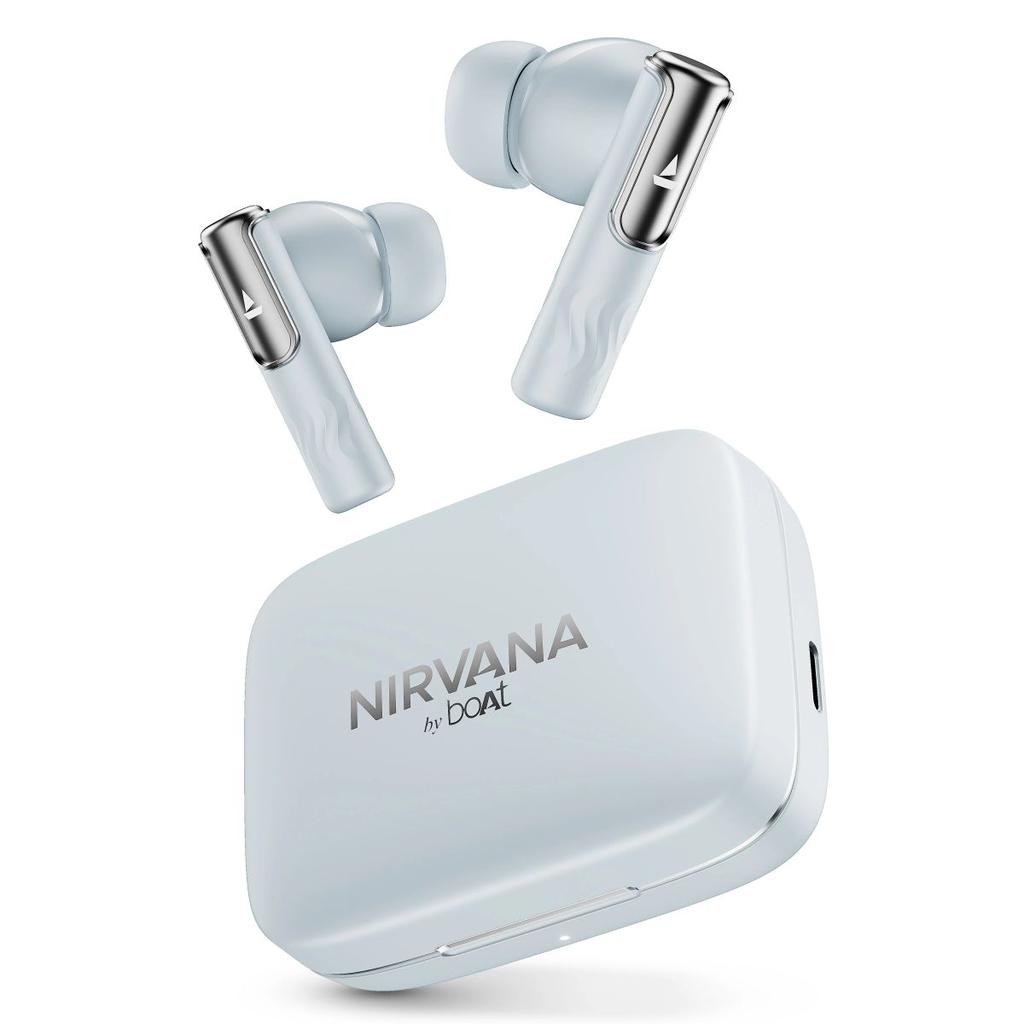 boAt Nirvana Ivy | Wireless Earbuds, 50 Hours Playback, 50dB ANC, 360 Spatial Audio with Head Tracking, App Support, Adaptive EQ powered by Mimi, Google fast pair, ASAP Charge, boAt Signature Sound — photo 2