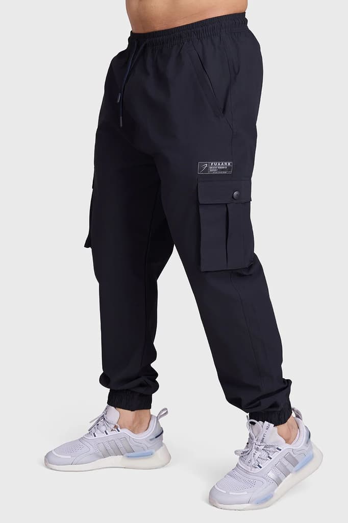 Script Cargo Joggers Black — S