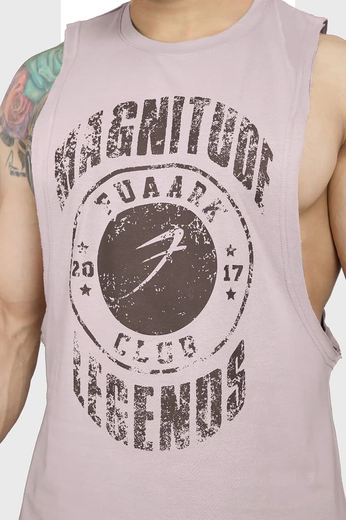 Magnitude Deep Arm Tank Beige — photo 3