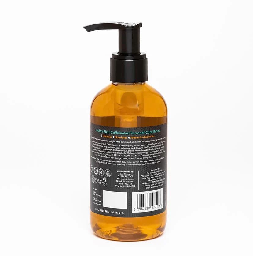 Coffee Body Wash with Almonds -200ml