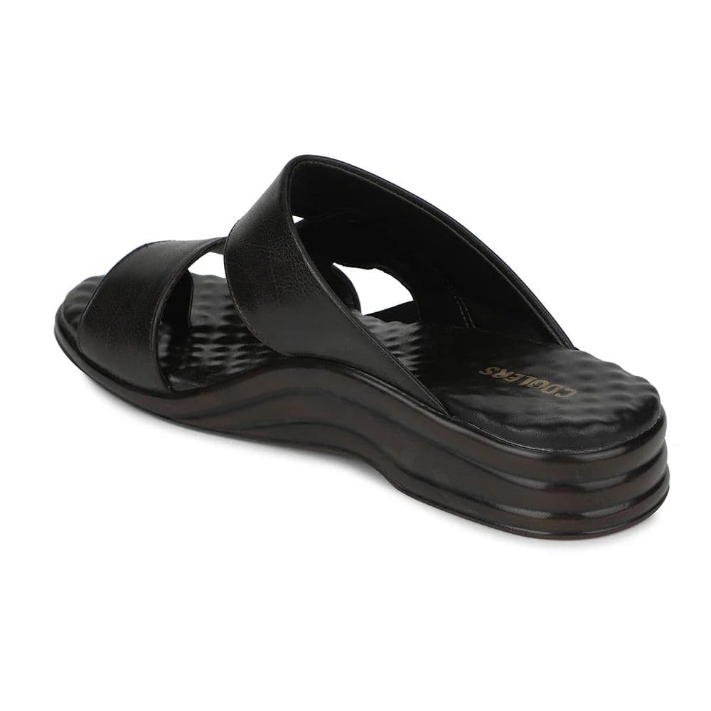 Coolers Brown Casual Slipper For Men 7123-141 By Liberty — photo 4