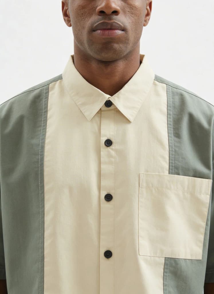 Colourblocked Casual Shirt // 001 — photo 6