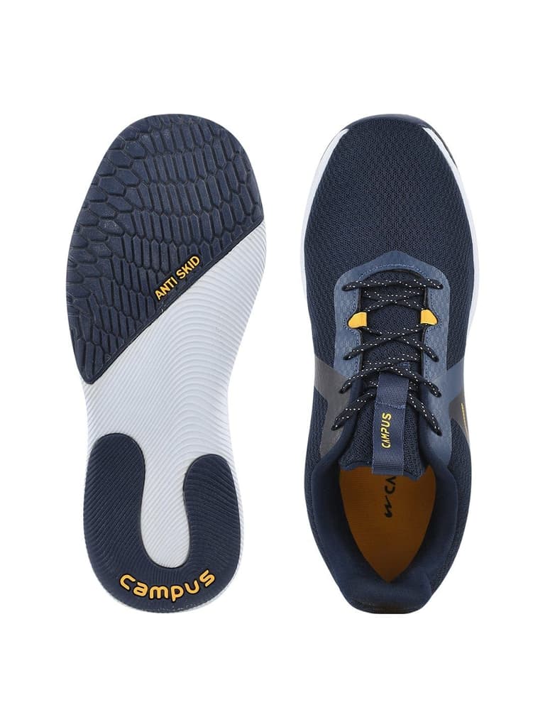 ALGERIA Blue Men's Running Shoes — photo 4
