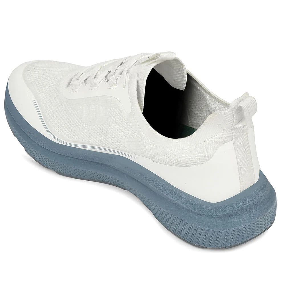 Leap7x White Sports Lacing Running Shoes For Men AUSTRIA-1 By Liberty — photo 5