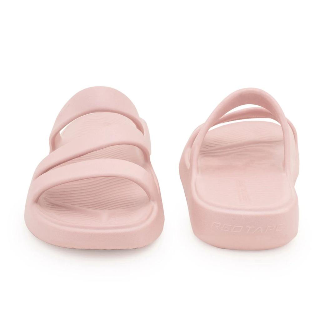 Womens Sliders in Pink | Casual Pool Sliders — photo 4