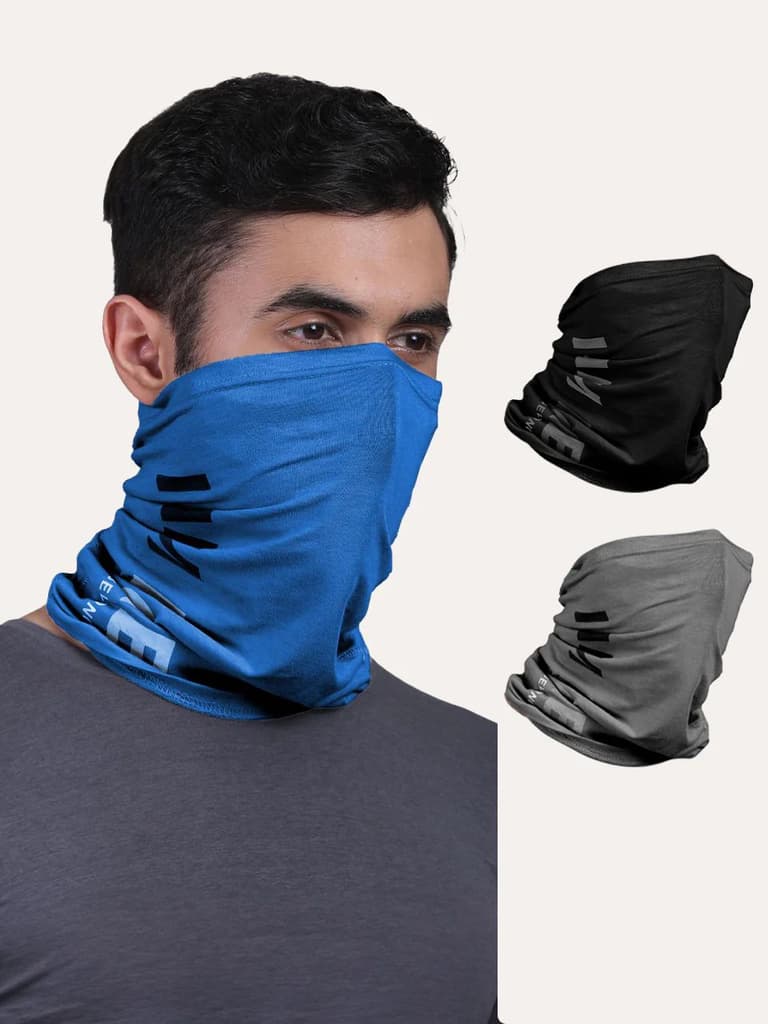 Unisex Organic Bandana Masks - Printed (Pack of 3) — photo 14