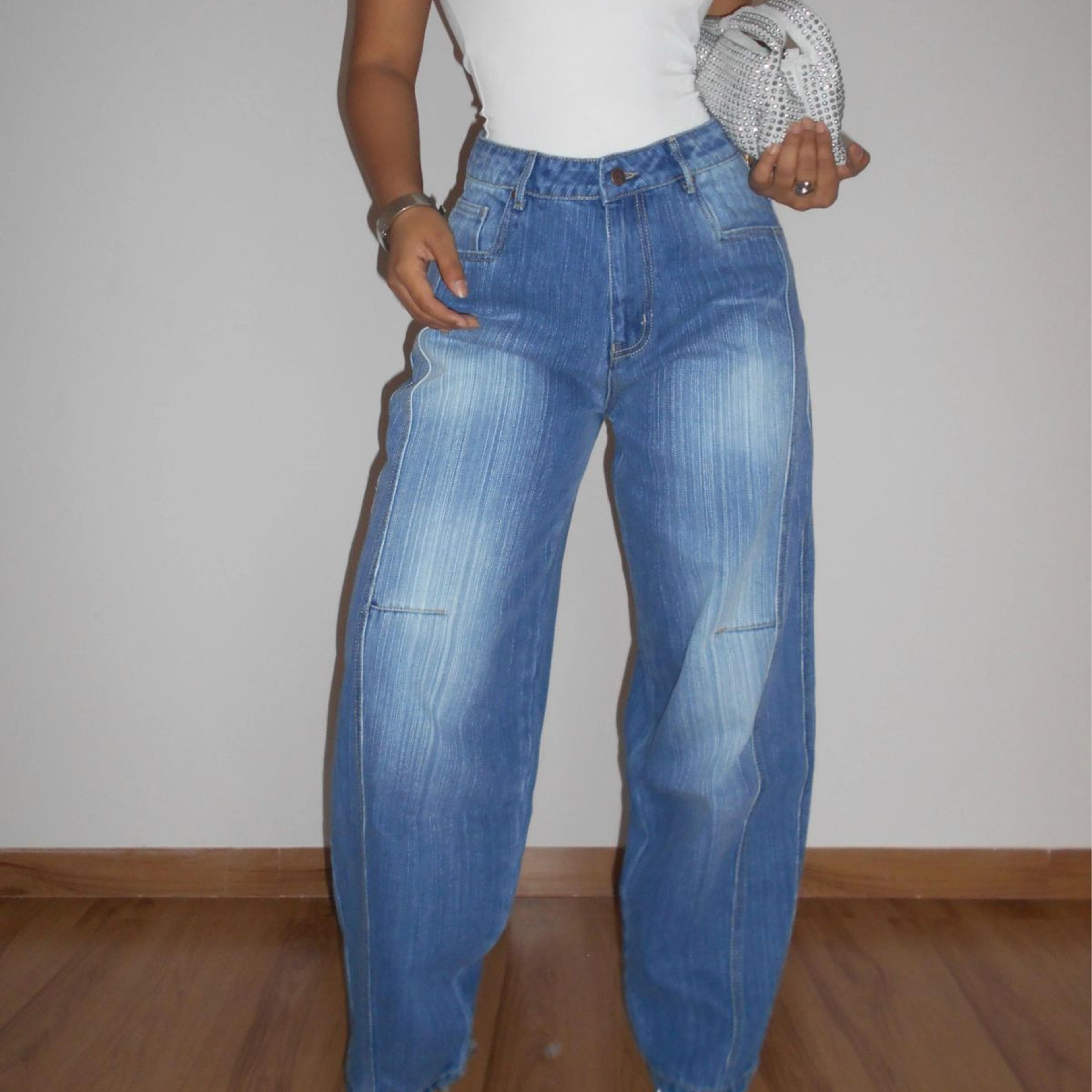 Blue Crush Slub Skater Fit Jeans