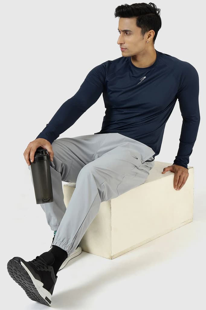 Core Fullsleeves T-shirt Navy — photo 2