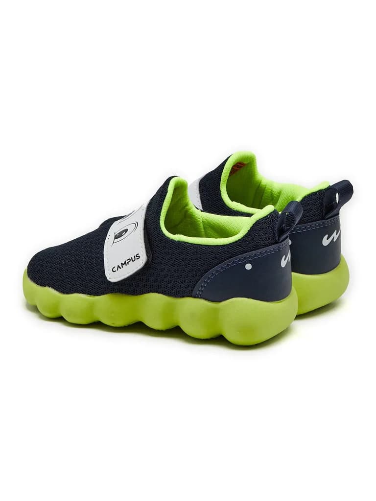 GIBSN Navy Kids Walking Shoes — photo 5