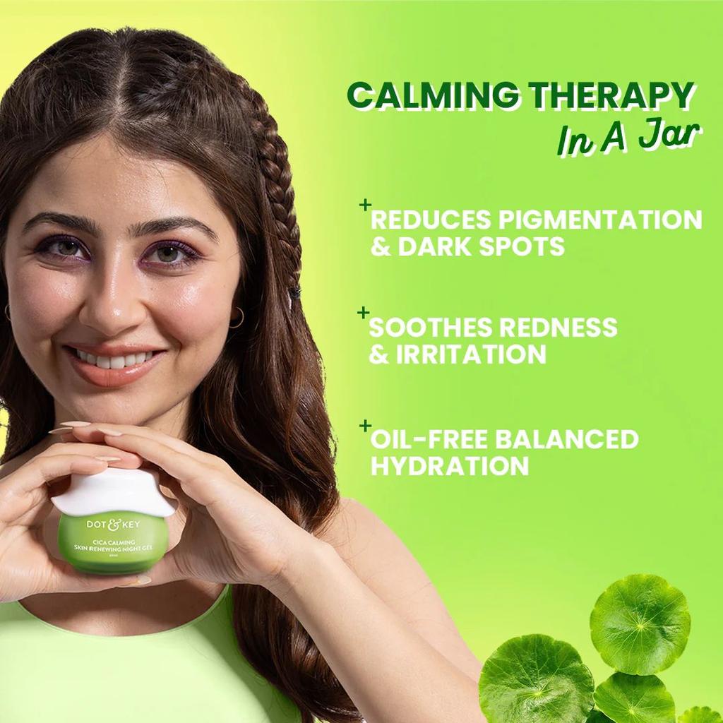Cica Calming Night Gel (Niacinamide + Green Tea) — photo 2