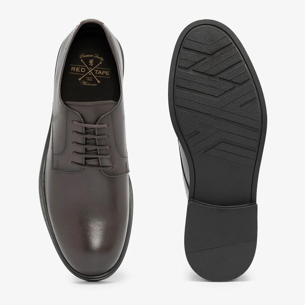 Derby Shoes for Men in Brown | Formal Leather Shoes — photo 5
