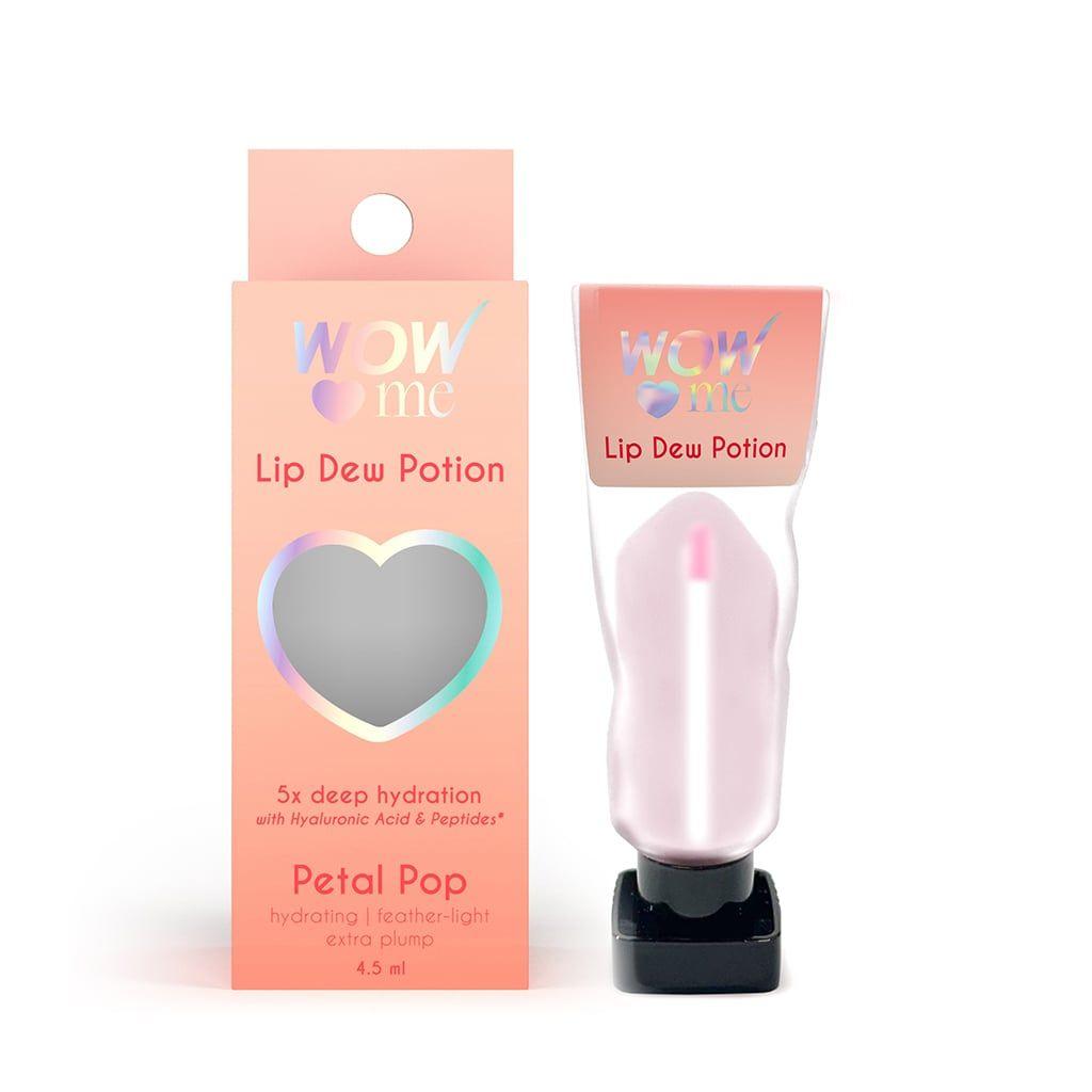 Lip Dew Potion Petal Pop Lip Gloss High-Shine Hydrating Gloss