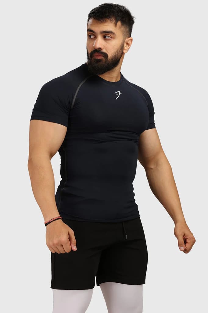 Compression T-shirt Navy — photo 3