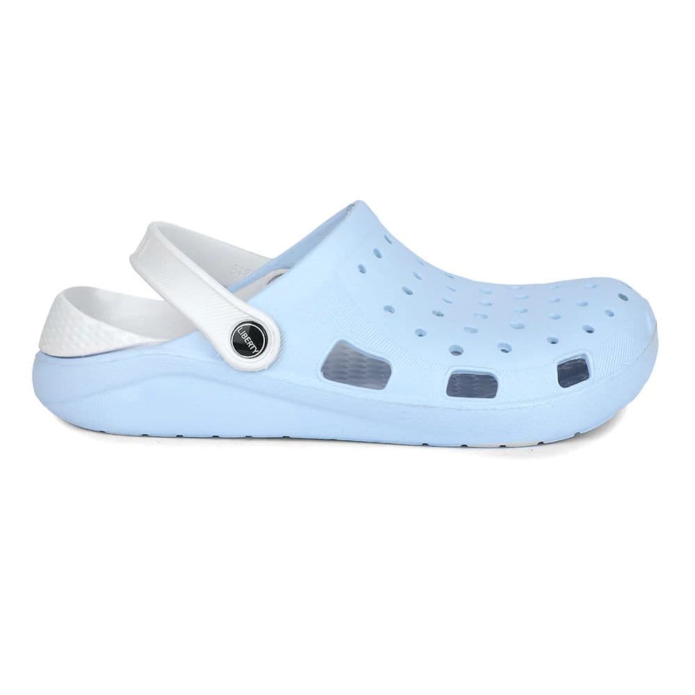 A-HA STREETVIBE Sky Blue Casual Clogs for women by Liberty — photo 4