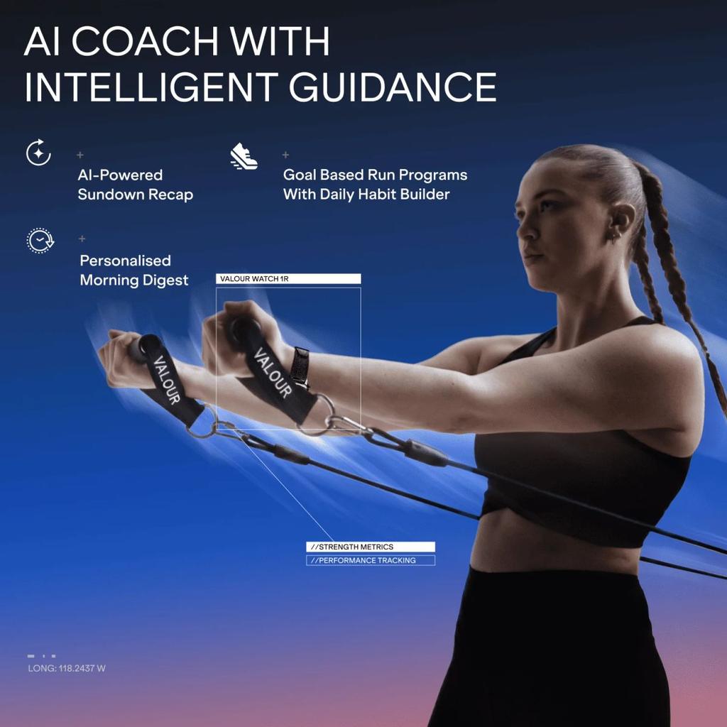 boAt Valour Watch 1R | 1.43" 3D AMOLED Smartwatch with AI Coach & Aluminium Build — photo 6