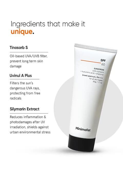 SPF 60 Sunscreen