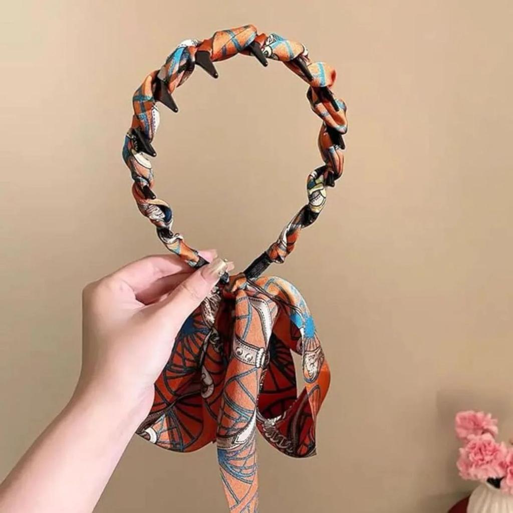 Printed Scarf Headband For Women