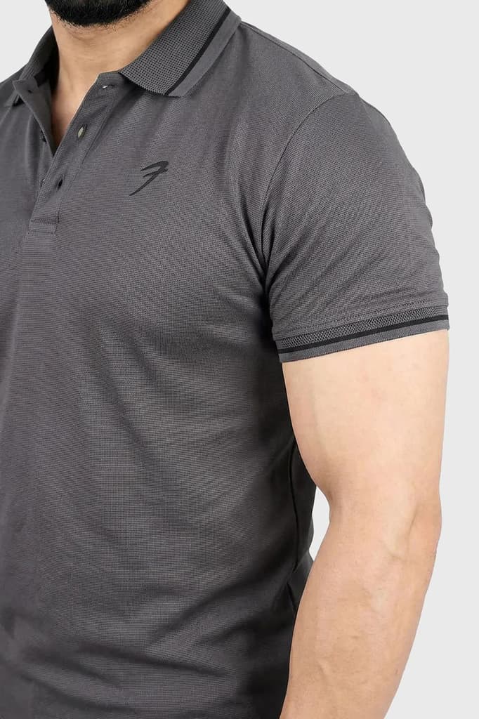 Mark Polo T-shirt Dark Grey — photo 5
