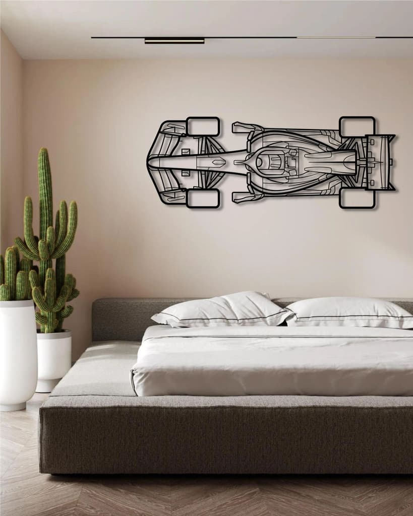 2026 REDBULL F1 TOP VIEW Metal Wall Art — photo 3