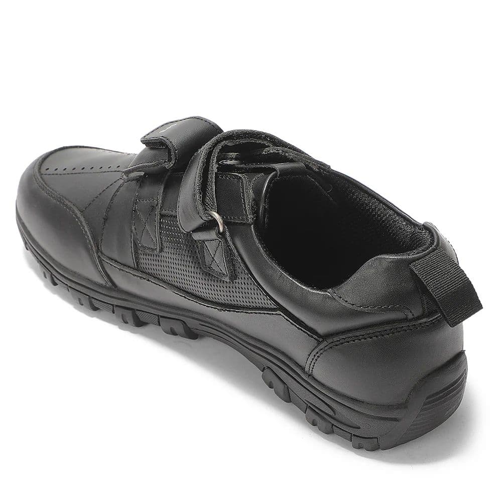 Leap7X SCL-RACEG Kids' Black School Shoes - SCHOOL PROTRACKTER with Built-in GPS Tracker — photo 6