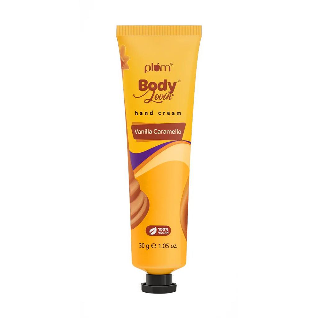 Vanilla Caramello Hand Cream by Plum Body Lovin'| 30 g