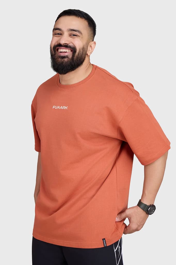 Element Oversized T-shirts Rust — photo 4