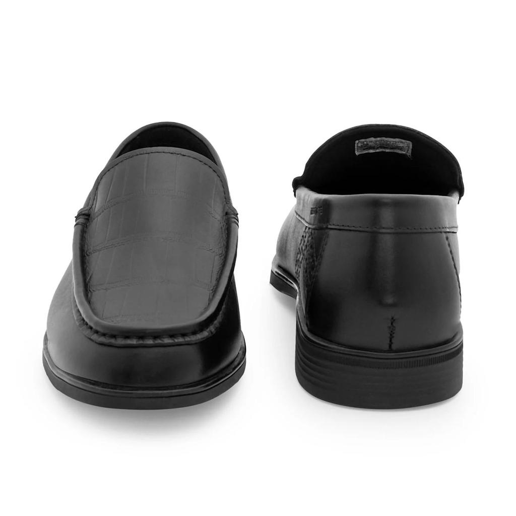 Loafers for Men in Black | Formal Slip-On Shoes — photo 4