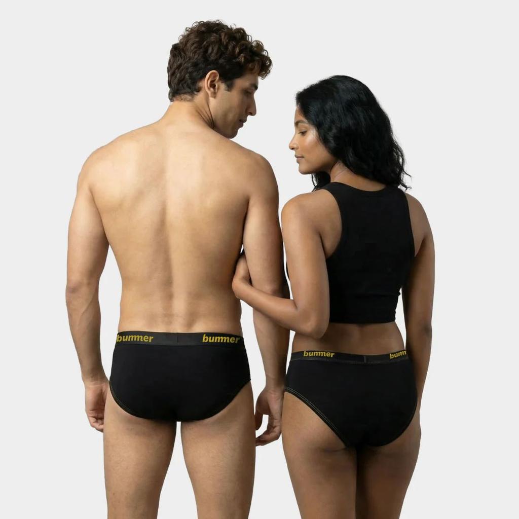 Brief & Hipster Matching Set - Noir — photo 6