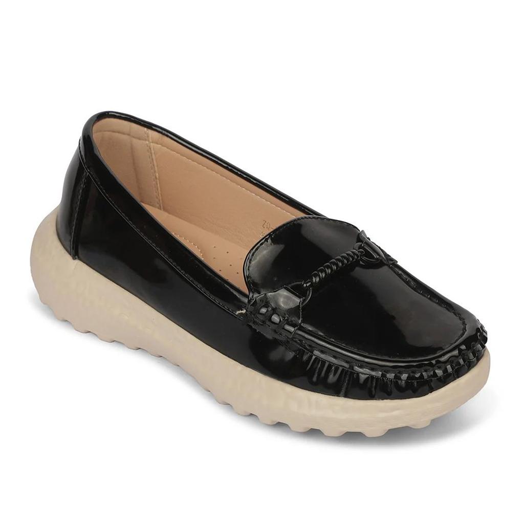 Healers ZQ-FDBL-08 Bellies Black Casual Ballerina Shoes for women by Liberty